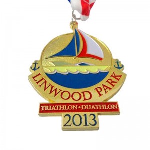 การออกแบบที่กำหนดเองกีฬาเหรียญของคุณเองตัดเหรียญทองว่ายน้ำ