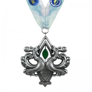 การออกแบบที่ไม่ซ้ำกันโลโก้ 4D Sport Medallion Metal Metal Insports Sports Custom Medal สำหรับของที่ระลึก