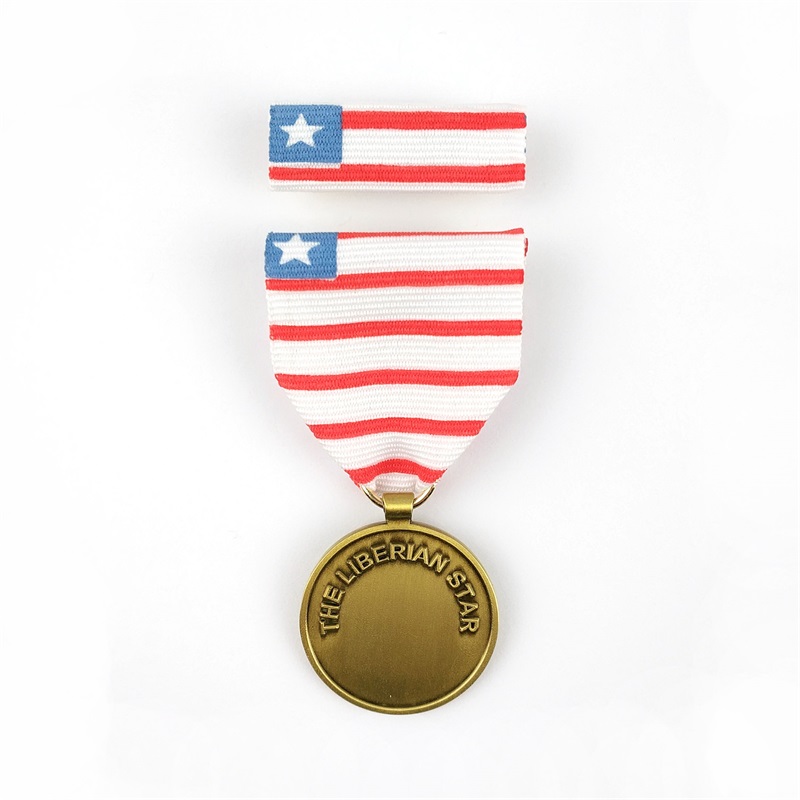 Soft Enamel Custom Pin Badges Award Honor Medal Royal Brooch