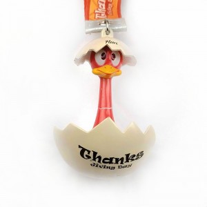 ของที่ระลึกวันหยุดขายส่งของขวัญเหรียญรางวัลคริสต์มาสที่กำหนดเอง