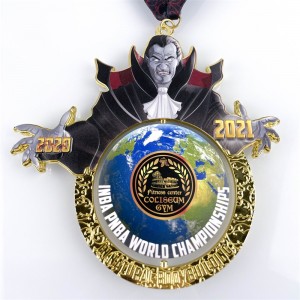 ทองเหลืองสีทองเหลืองนุ่มเคลือบสีโลหะแผนที่การรวมตัวกัน