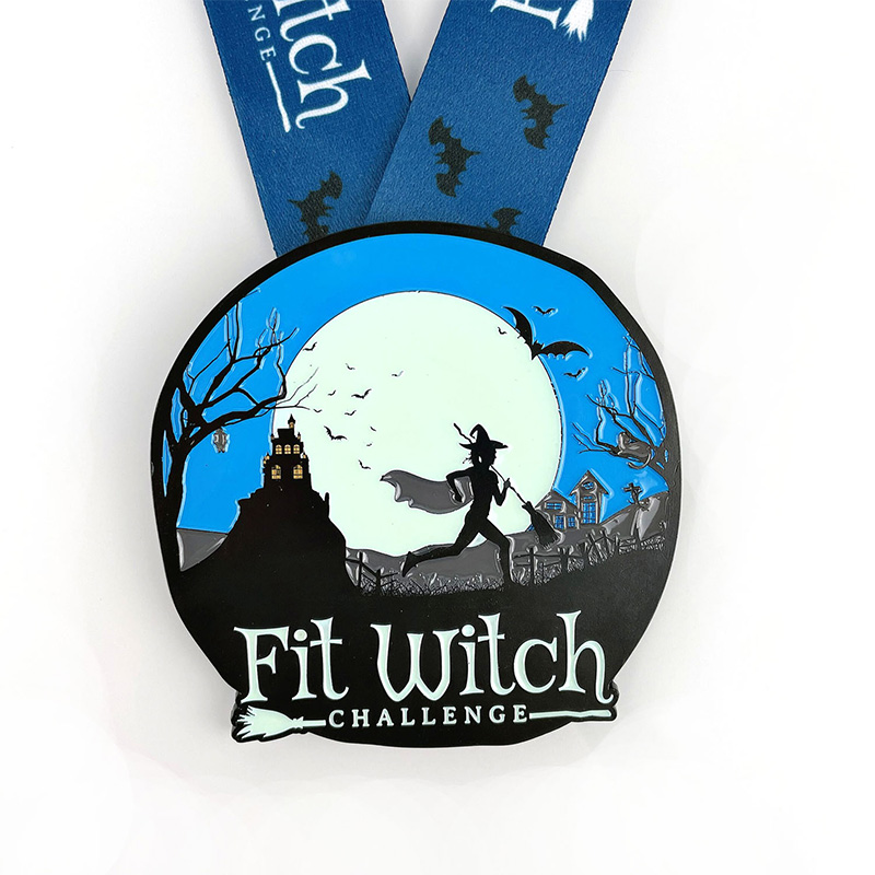 รางวัล Metal Sport Award Halloween Hallowmas Run Medals